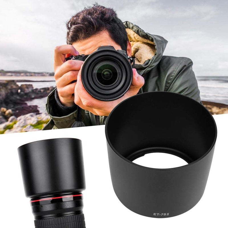Serounder ET-78II Lens Hood for EF 135mm F2L 180mm F3.5L USM Lens Camera Mount Lens Hood Replacement - Image 4